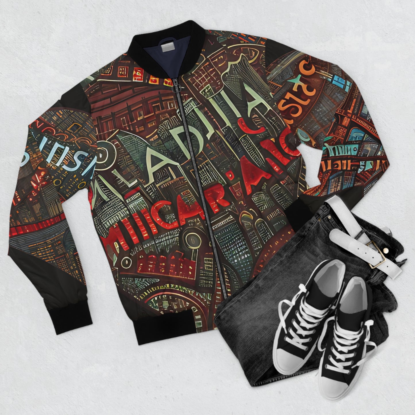 Chicago Diamond Men's Bomber Jacket
