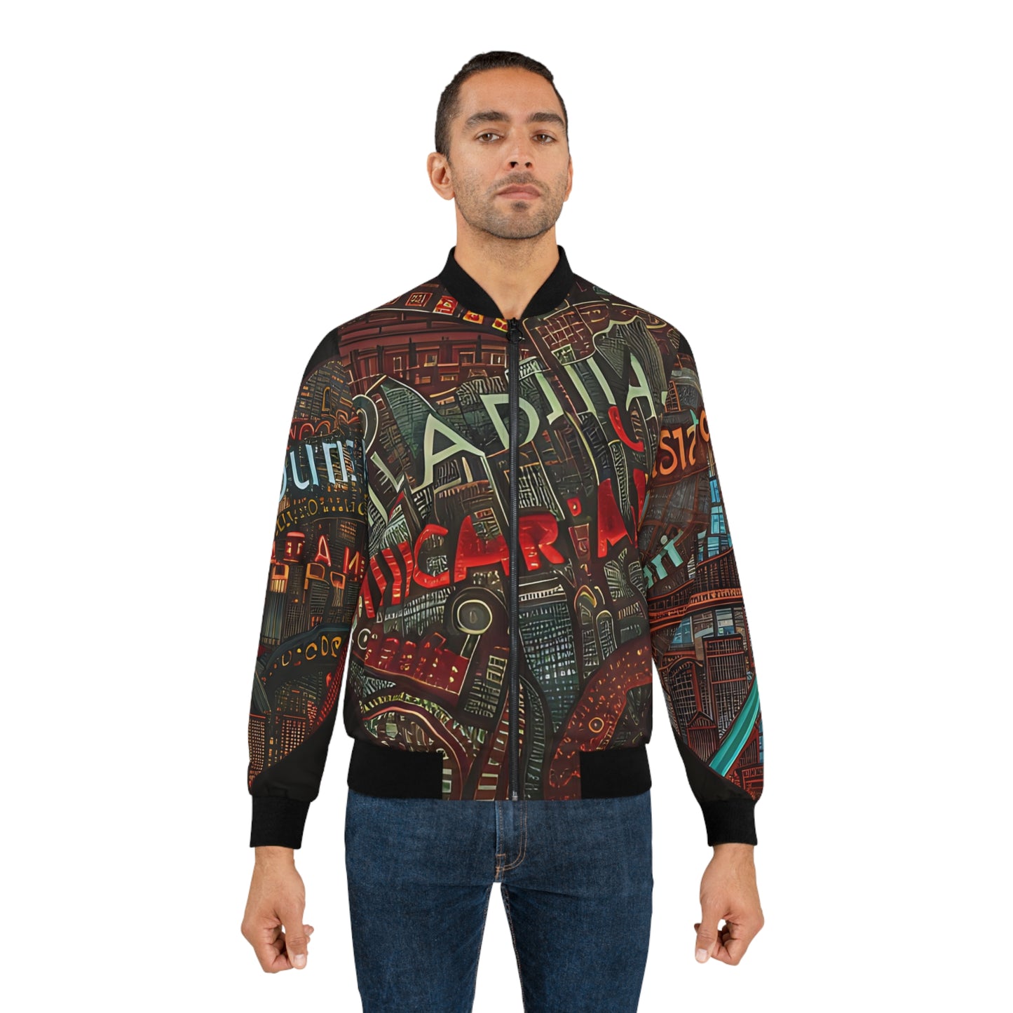 Chicago Diamond Men's Bomber Jacket