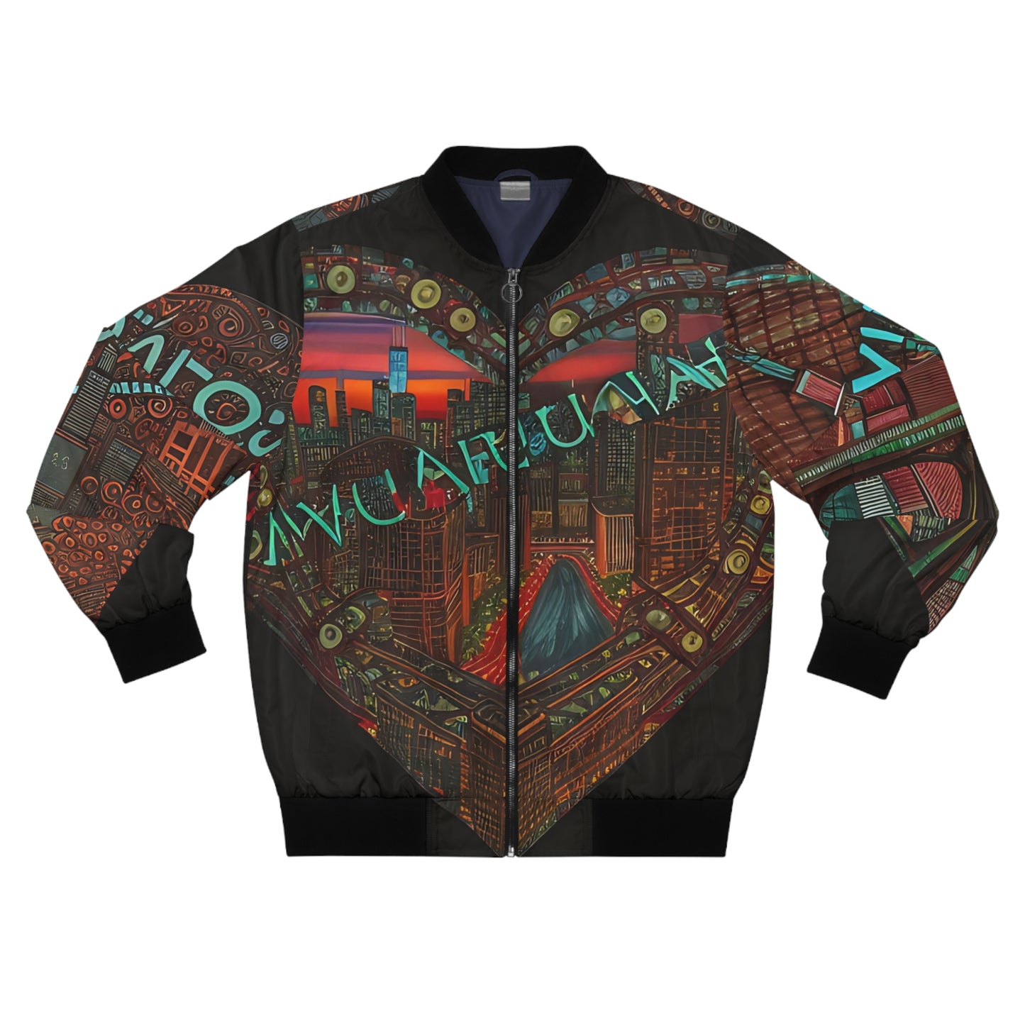 Chicago Pastel Men's Bomber Jacket