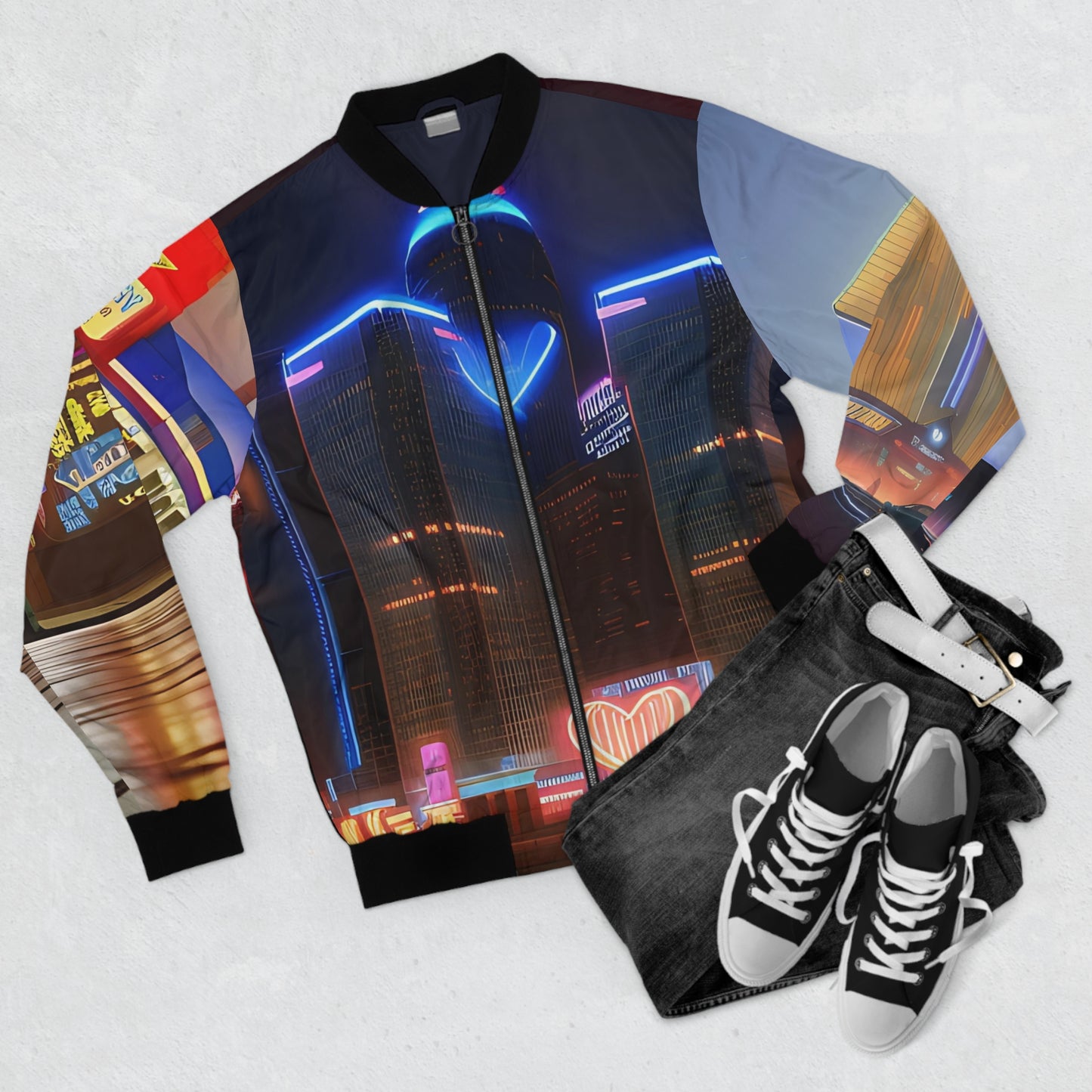 Detroit Laser Men's Bomber Jacket