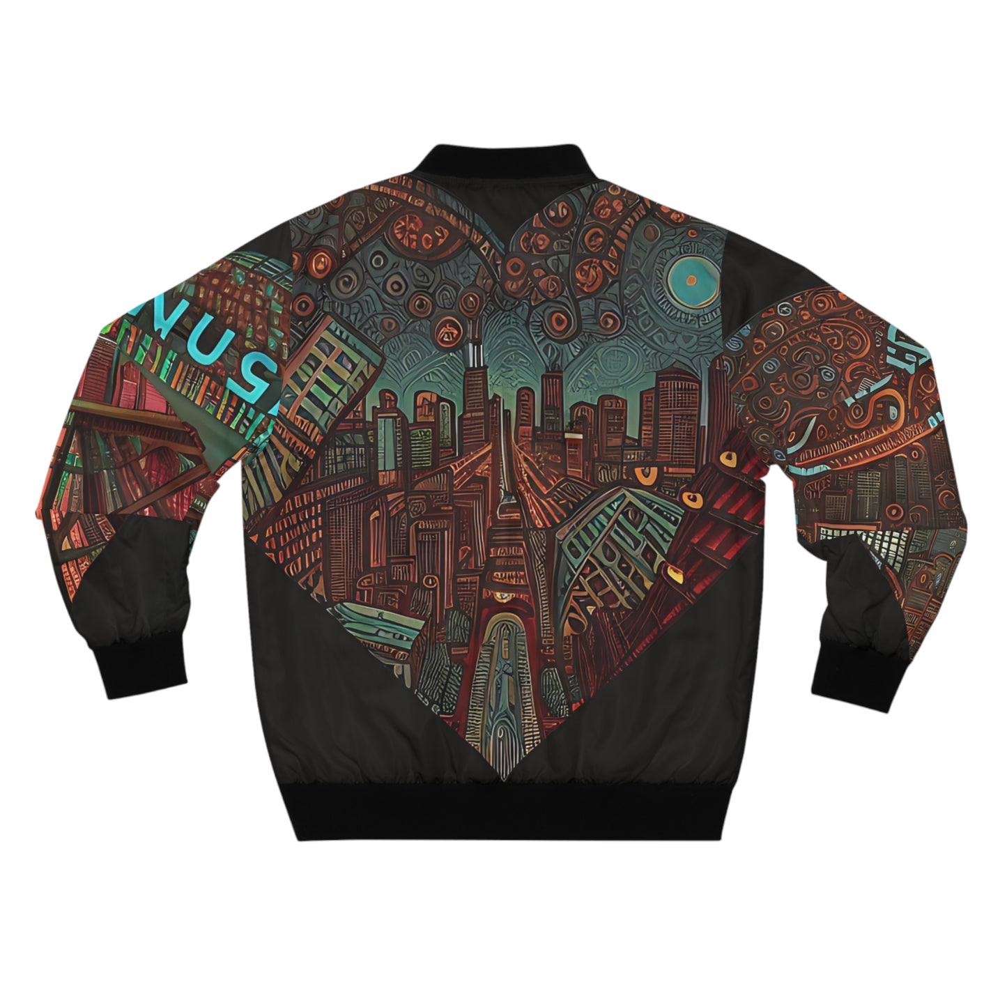 Chicago Pastel Men's Bomber Jacket