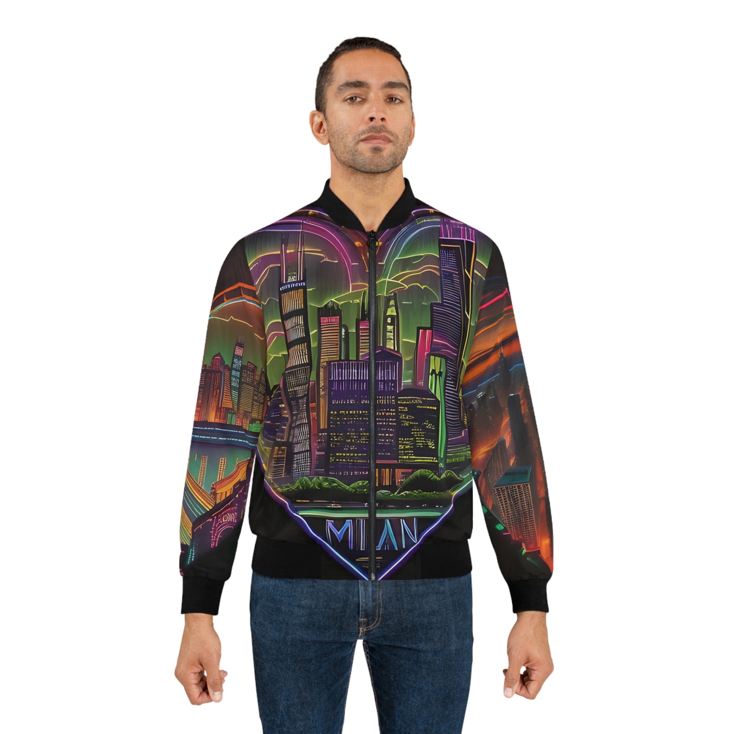 Chicago Laser Bomber Jacket