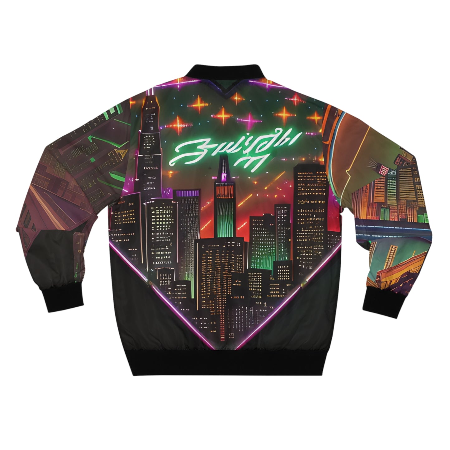 Chicago Laser 2 Mens Bomber Jacket