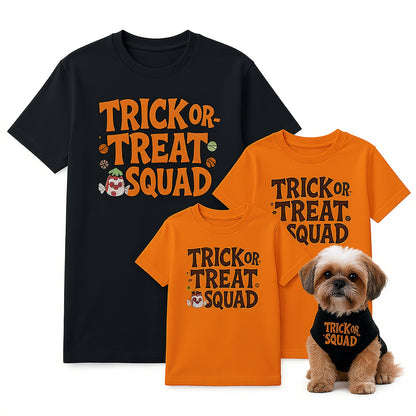 Trick-or-Treat Squad Family Shirt Set 🍬
